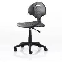 Winston Office Operator Chair with Castors - Black
