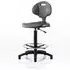 Winston Office Operator Chair with Foot Rest - Black