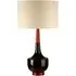 Wipen Table Lamp with Ceramic Base - White, Linen