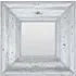 Wonda Square Wall Mirror - Silver, Mosaic Frame