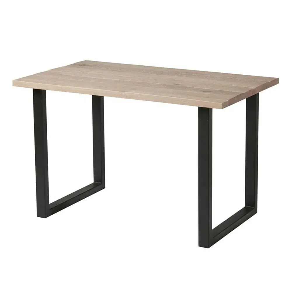 Worley 120cm Dining Table - White, Black