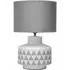 Wylica Table Lamp - Grey, Ceramic