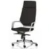 Xenia High Back Office Chair with Arms - Black, Fabric