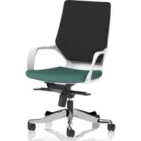 Xenia Office Chair with Arms - Quest Kelp, Fabric