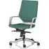 Xenia Office Chair with Arms - Quest Limpet, Fabric