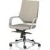 Xenia Office Chair with Arms - Quest Salt, Fabric