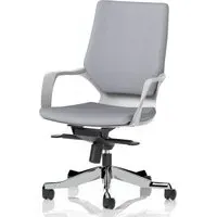 Xenia Office Chair with Arms - Quest Shell, Fabric