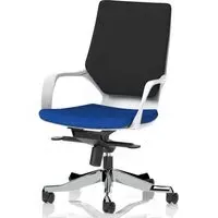 Xenia Office Chair with Arms - Stevia Blue, Fabric