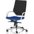 Xenia Office Chair with Arms - Stevia Blue, Fabric