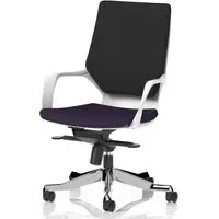 Xenia Office Chair with Arms - Tansy Purple, Fabric