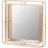 Xuange Square Wall Mirror - Rose Gold, Metal