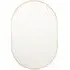Yareli Small Oval Wall Mirror - Gold