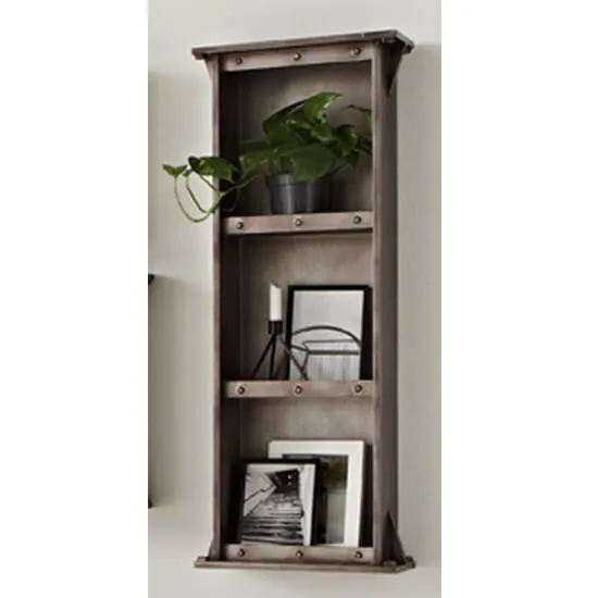 Yates 3 Shelves Wall Shelf - Anthracite
