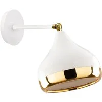 Yildo Wall Light - White, Copper, Metal alternate view