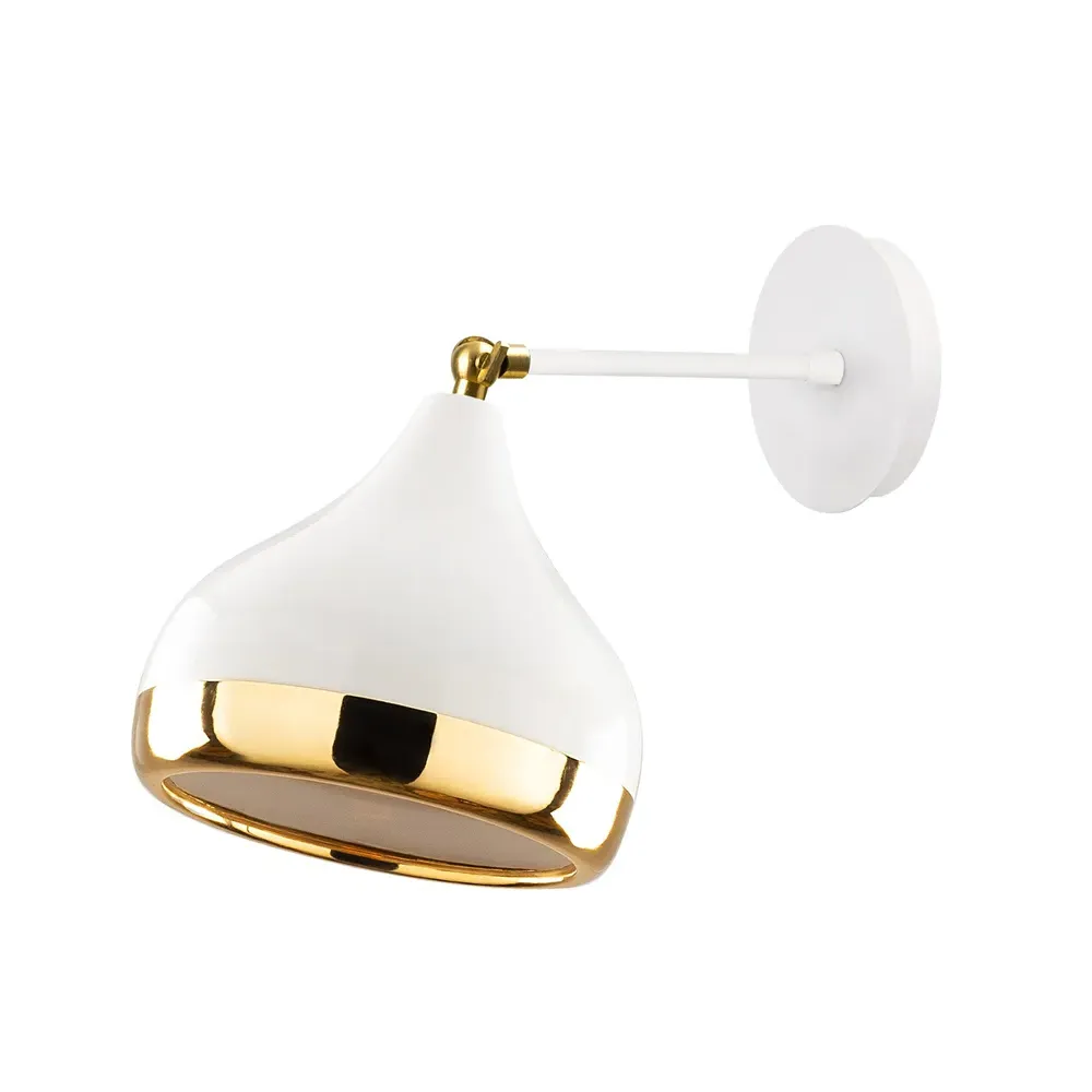Yildo Wall Light - White, Copper, Metal product
