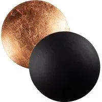 Yosma Circular Wall Light with SMD LED - Black, Metal alternate view
