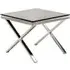 Zanita End Table - Black, Glass