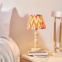 Zapopan 20cm Wood Table Lamp - Natural, Ash