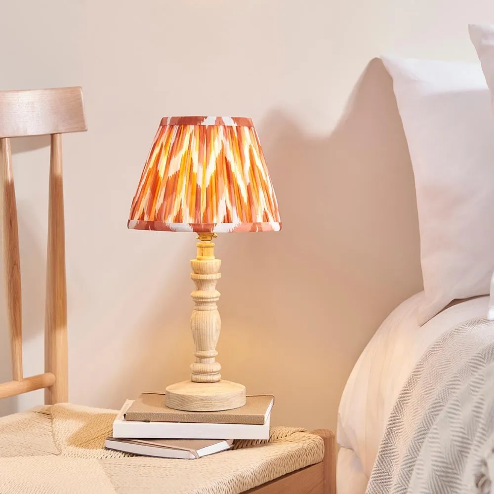 Zapopan 20cm Wood Table Lamp - Natural, Ash image