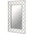 Zaria Arabesque Wall Mirror - Antique Silver