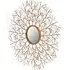 Zaria Twig Design Wall Mirror - Antique Gold