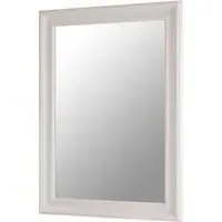 Zelman Wall Bedroom Mirror - White
