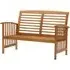 Zeya Garden Bench - Natural, Acacia