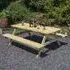 Zox Rectangular 8-Seater Picnic Table - Natural