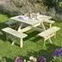 Zox Square 8-Seater Picnic Table - Natural