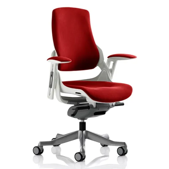 Zure Executive Office Chair with Arms - Bergamot Cherry