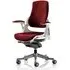 Zure Executive Office Chair with Arms - Ginseng Chilli