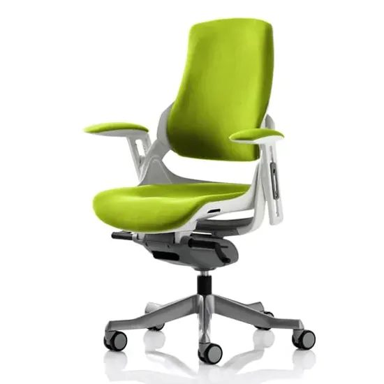 Zure Executive Office Chair with Arms - Green