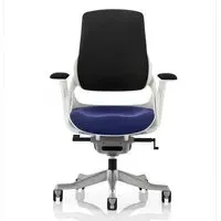 Zure Office Chair with Arms - Blue