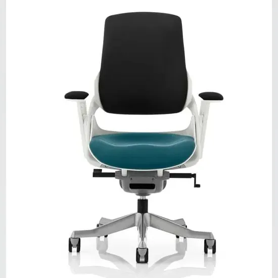 Zure Office Chair with Arms - Teal