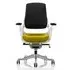 Zure Office Chair with Arms - Yellow