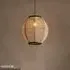 Zurich Large Natural Fabric Pendant Light - Black