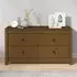 Zurich Pinewood Storage Cabinet with 2 Drawers - Honey Brown