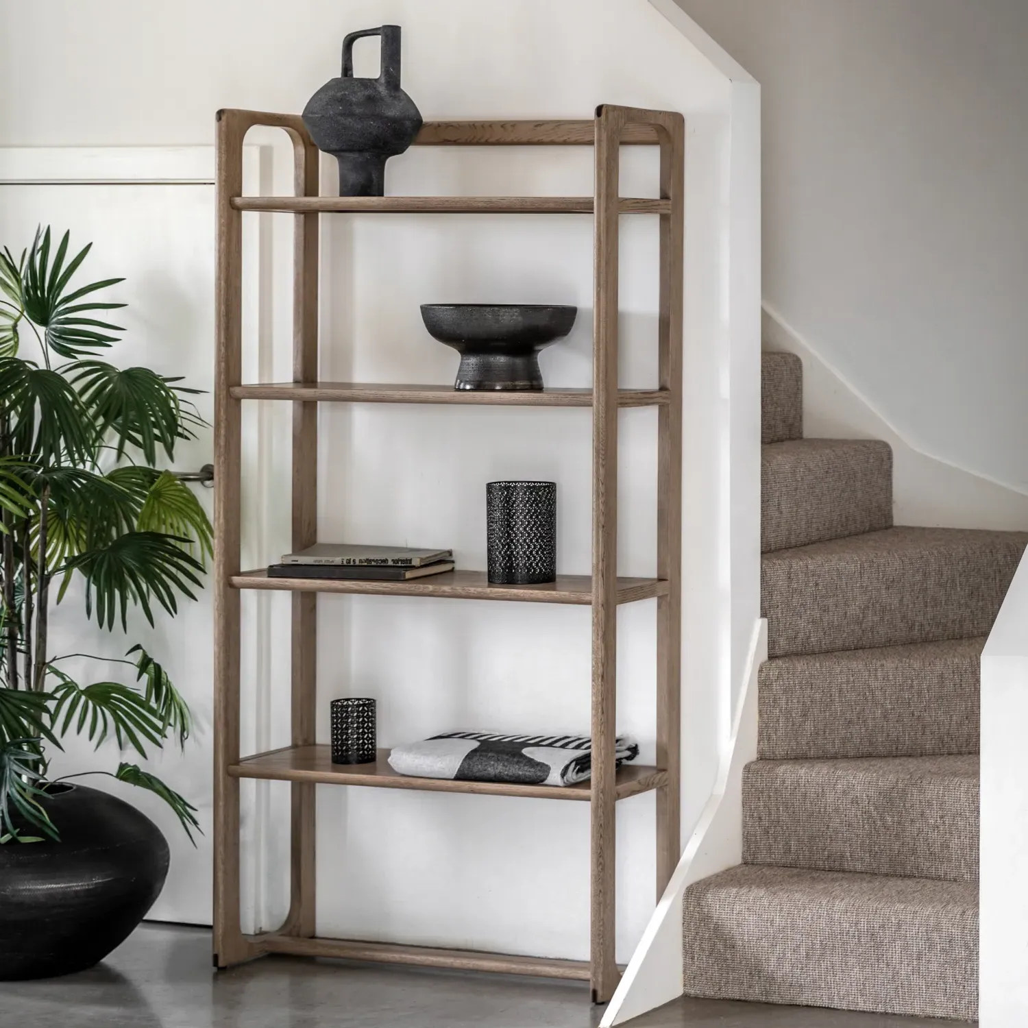 Craft Open Display Unit - Brown, Smoked Oak product