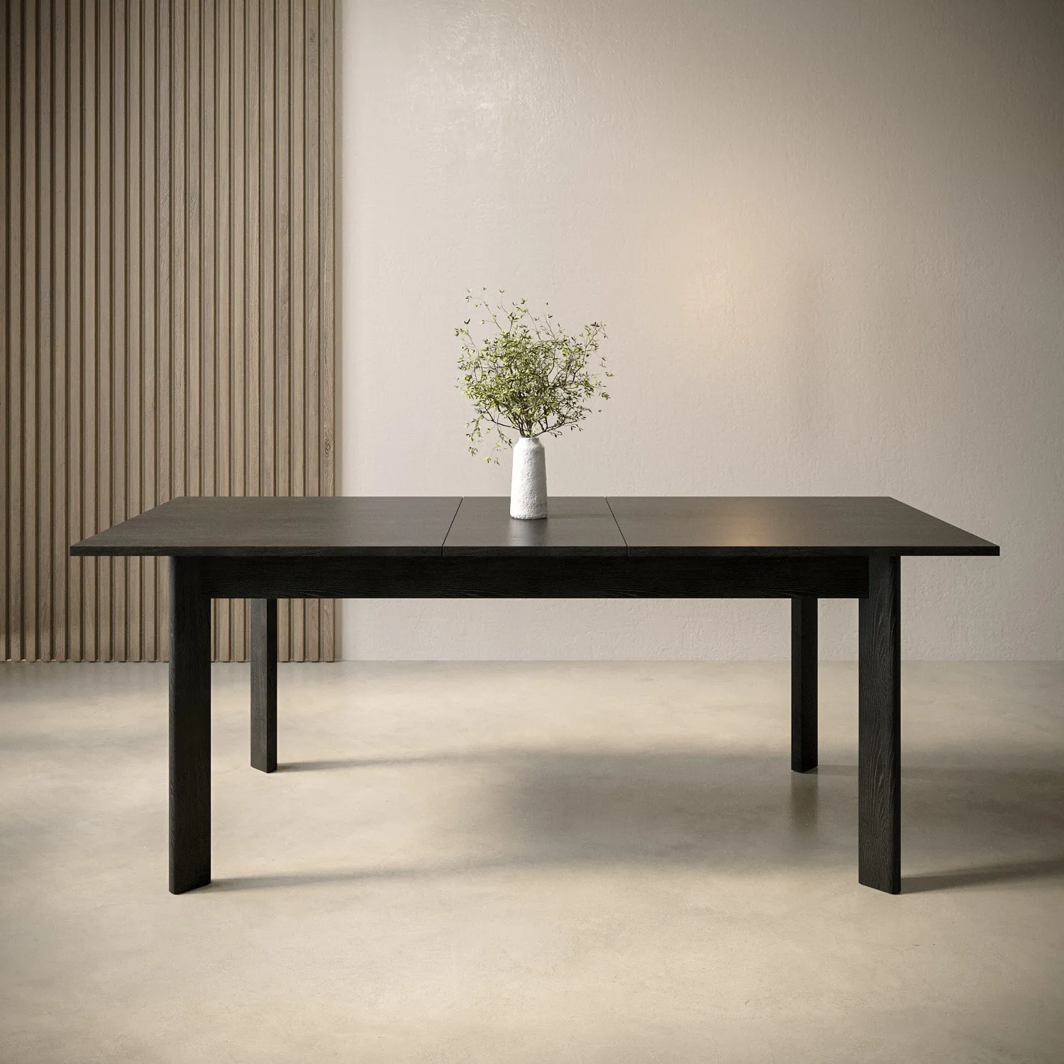 large-black-wooden-extendable-dining-table-seats-4-6-vivienne image