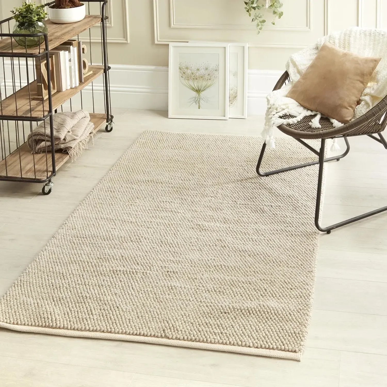 Origins La Playa Runner Rug - Cream, Wool Blend product