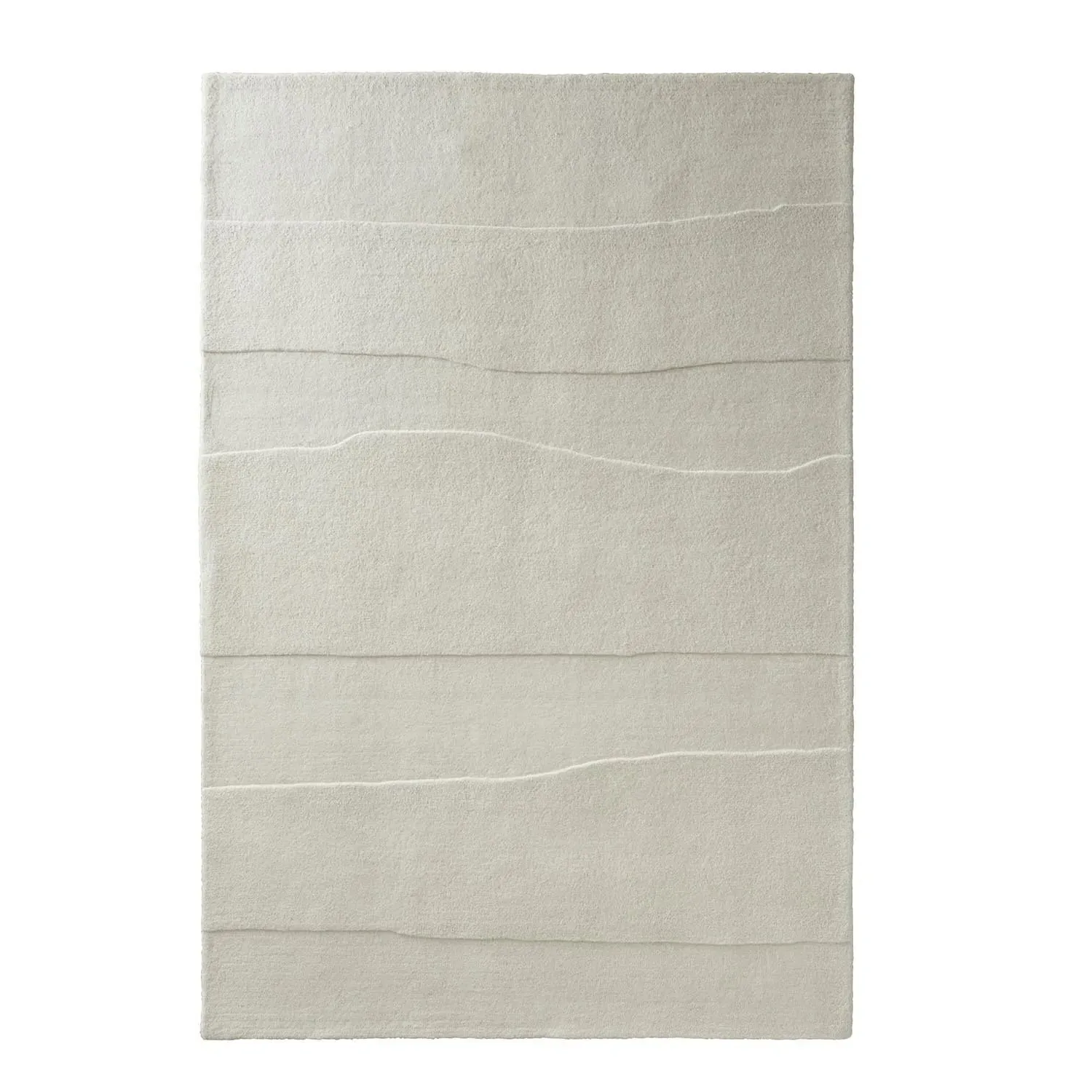 Origins Rock Hand-Carved Rug - Cream, Wool alternate view