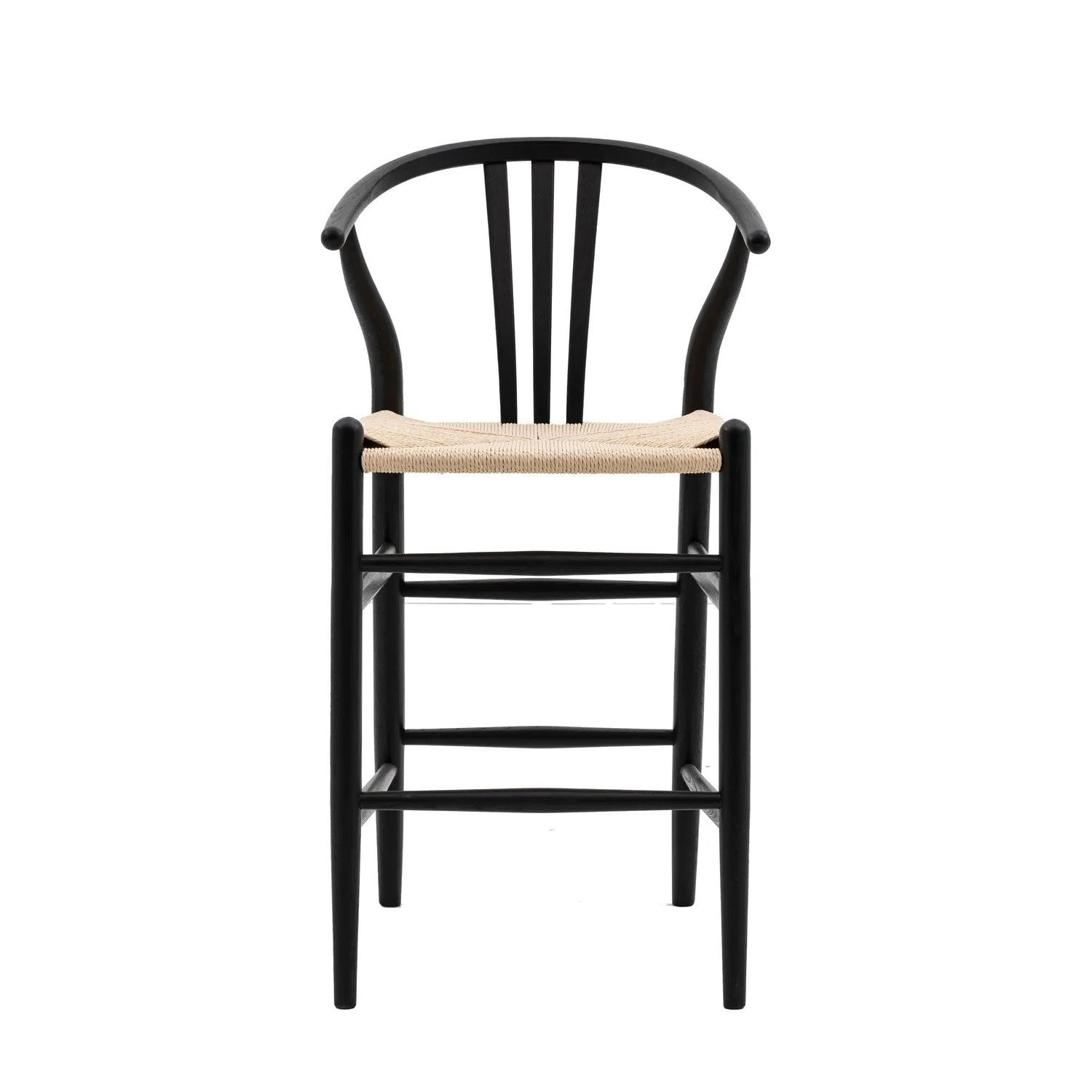 set-of-2-wishbone-back-black-kitchen-stools-sloan-capian-house image