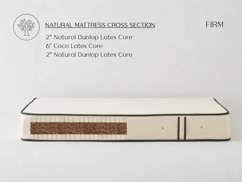 CoCoMat Queen Size Mattress Firm - Coconut Fiber, Natural Latex product