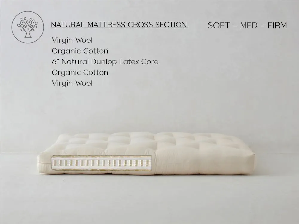 Dawn Mattress - Organic Cotton, Latex product