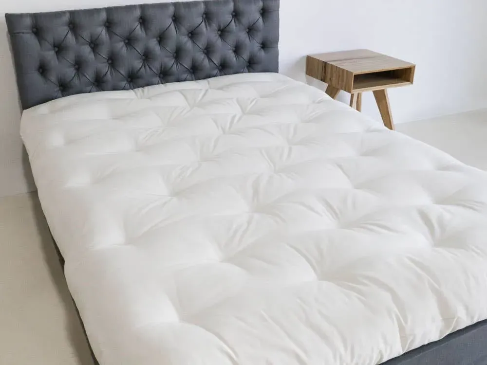 Ecopurerest Full Futon Mattress Medium Firm - Wool, Latex