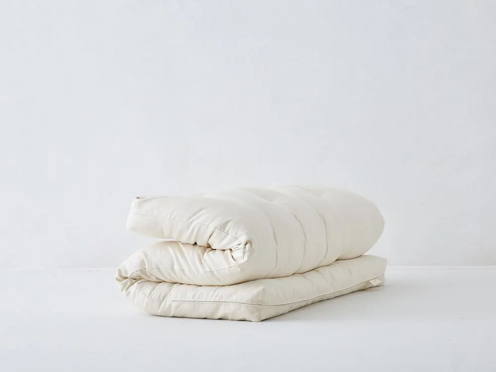 Shiki Full Size Futon Mattress - Latex, Wool