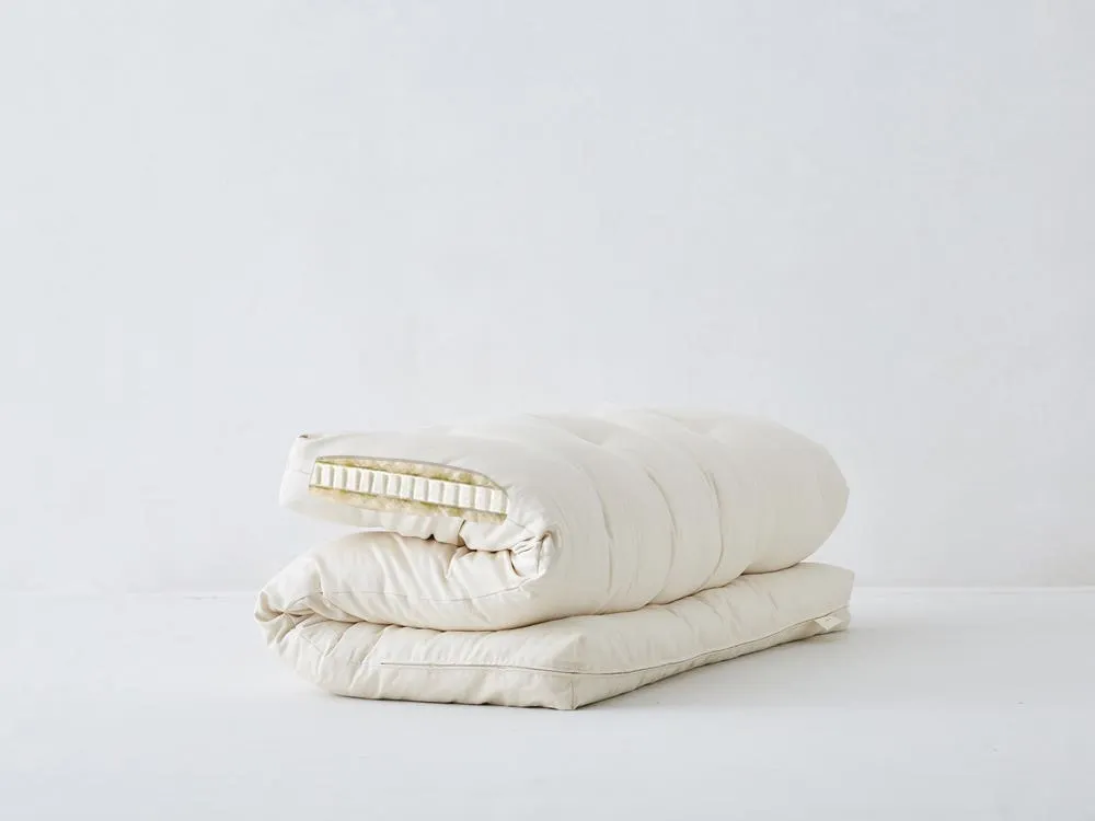 Shikibuton Folding Futon Mattress - Wool, Natural Latex product