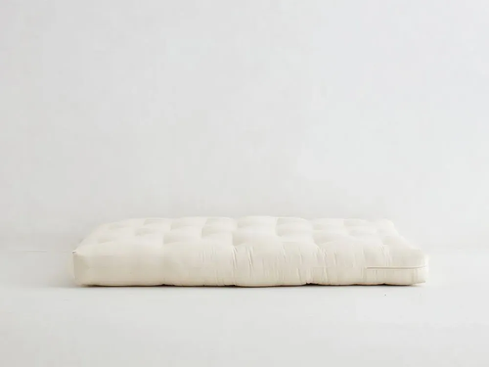 Twin Loveseat Organic Cotton Futon Mattress - Firm image