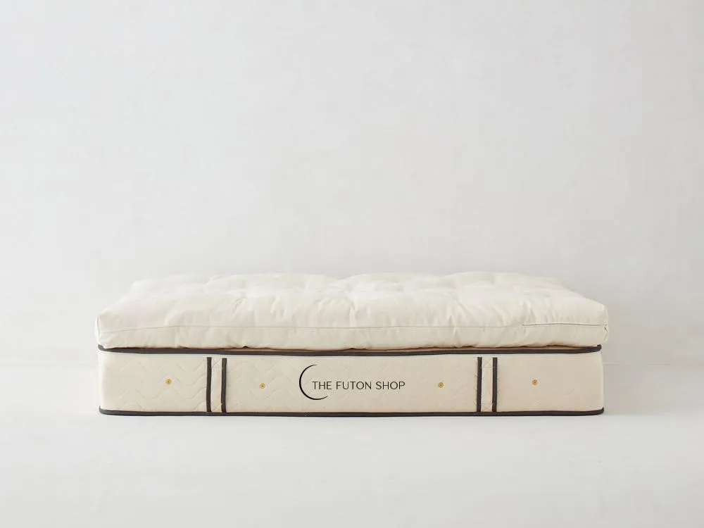 Twin Wool Mattress Topper - Organic Cotton, Soft product