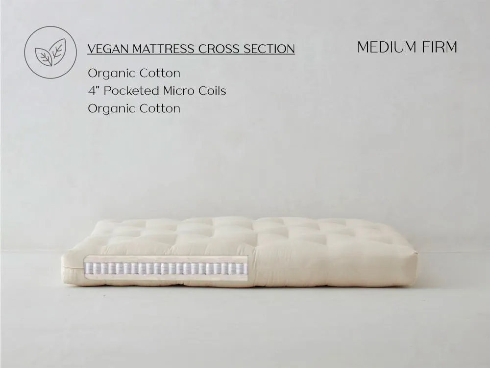 Vegan Tranquility2 Twin Futon Mattress - Micro Coil, Firm product